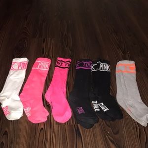 PINK by VS Limited Edition Tall Socks ❄️