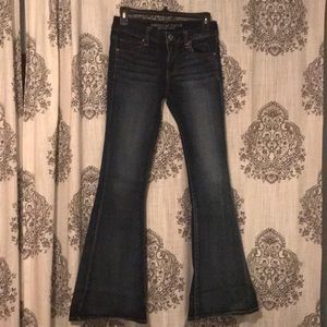 American eagle jeans boho flare size 4