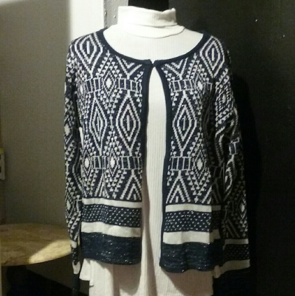 FADED GLORY WOMEN'S SWEATER JACKET