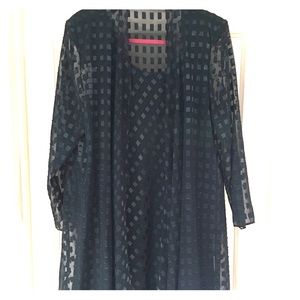 Beautiful Green 2 Piece Dress & Cover-up