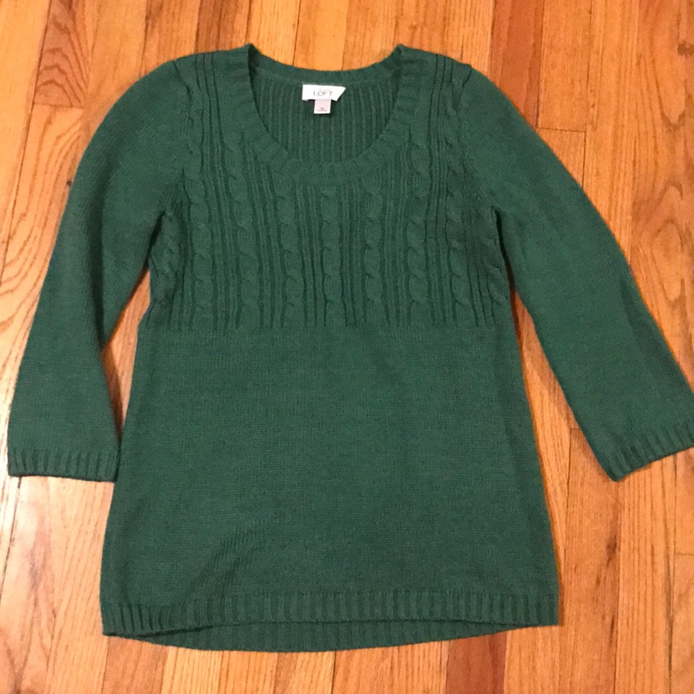 Ann Taylor LOFT: Evergreen Sweater