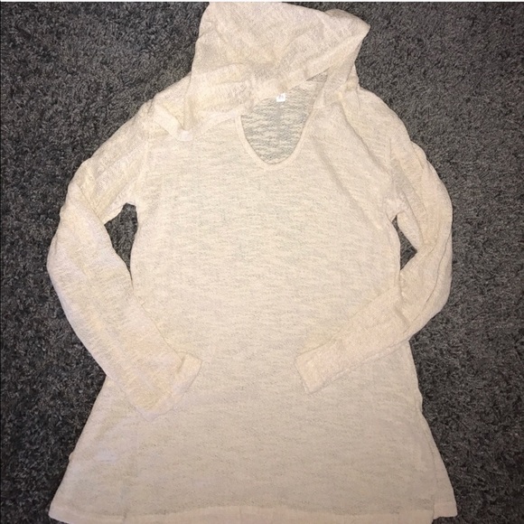 Pullover knit hoodie tunic - Picture 6 of 7