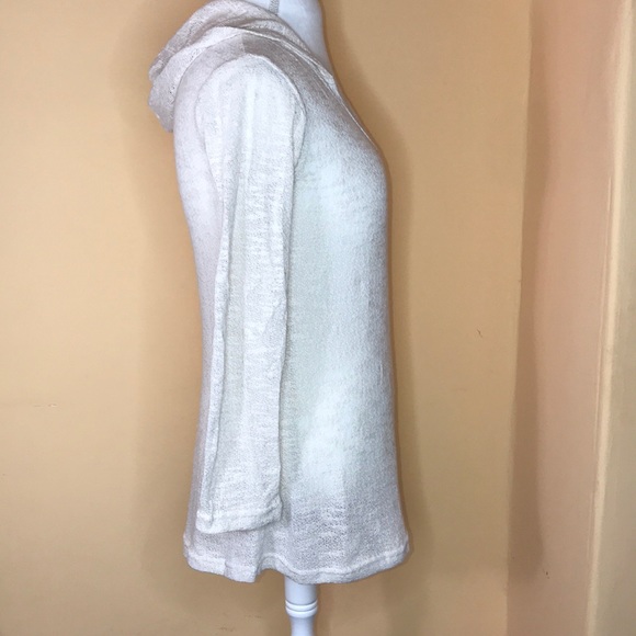 Pullover knit hoodie tunic - Picture 5 of 7