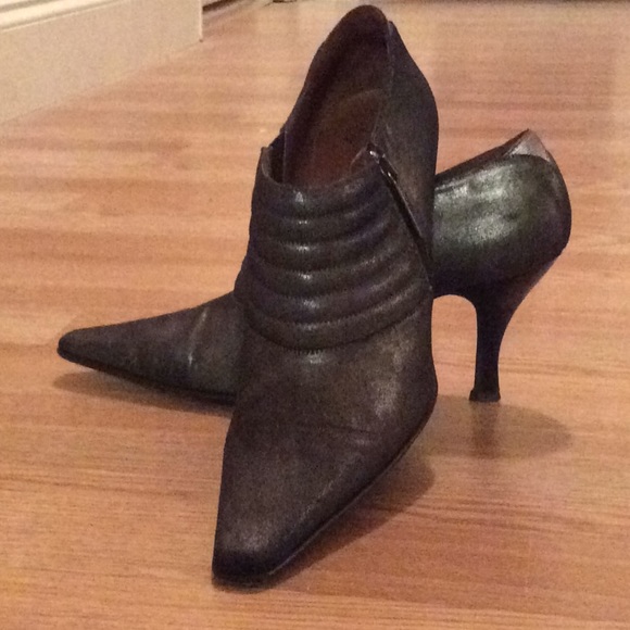 SASSY DONALD J PLINER SHINING FABRIC BOOTIES - Picture 2 of 7