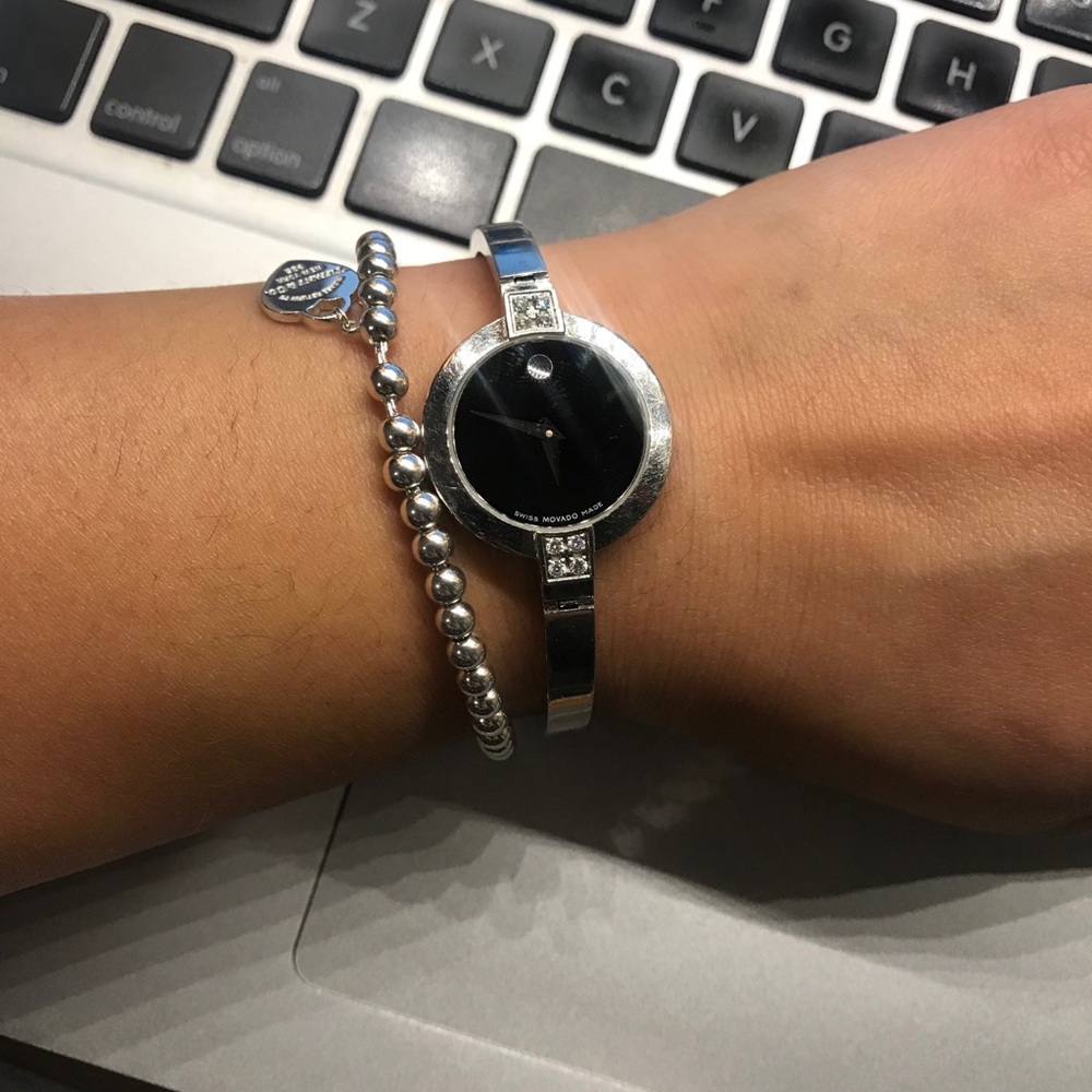 Movado Women’s Swiss stainless steel watch