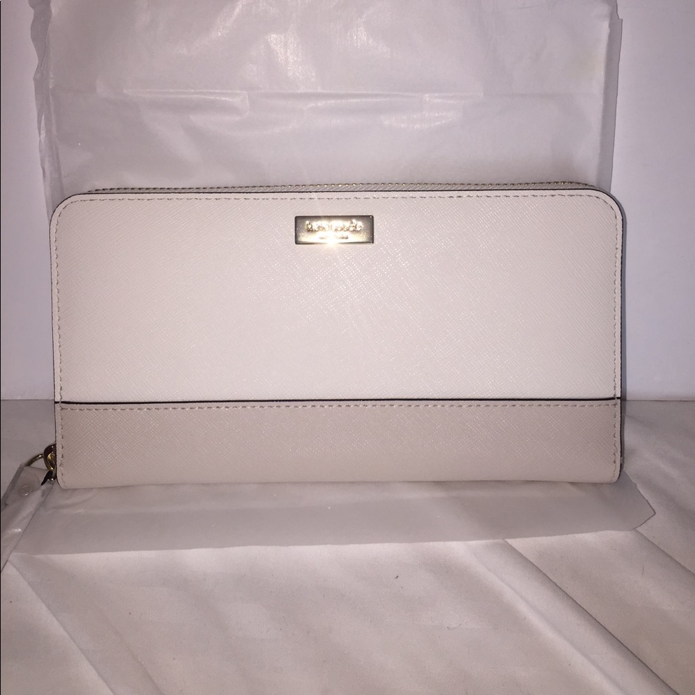 Kate Spade white wallet