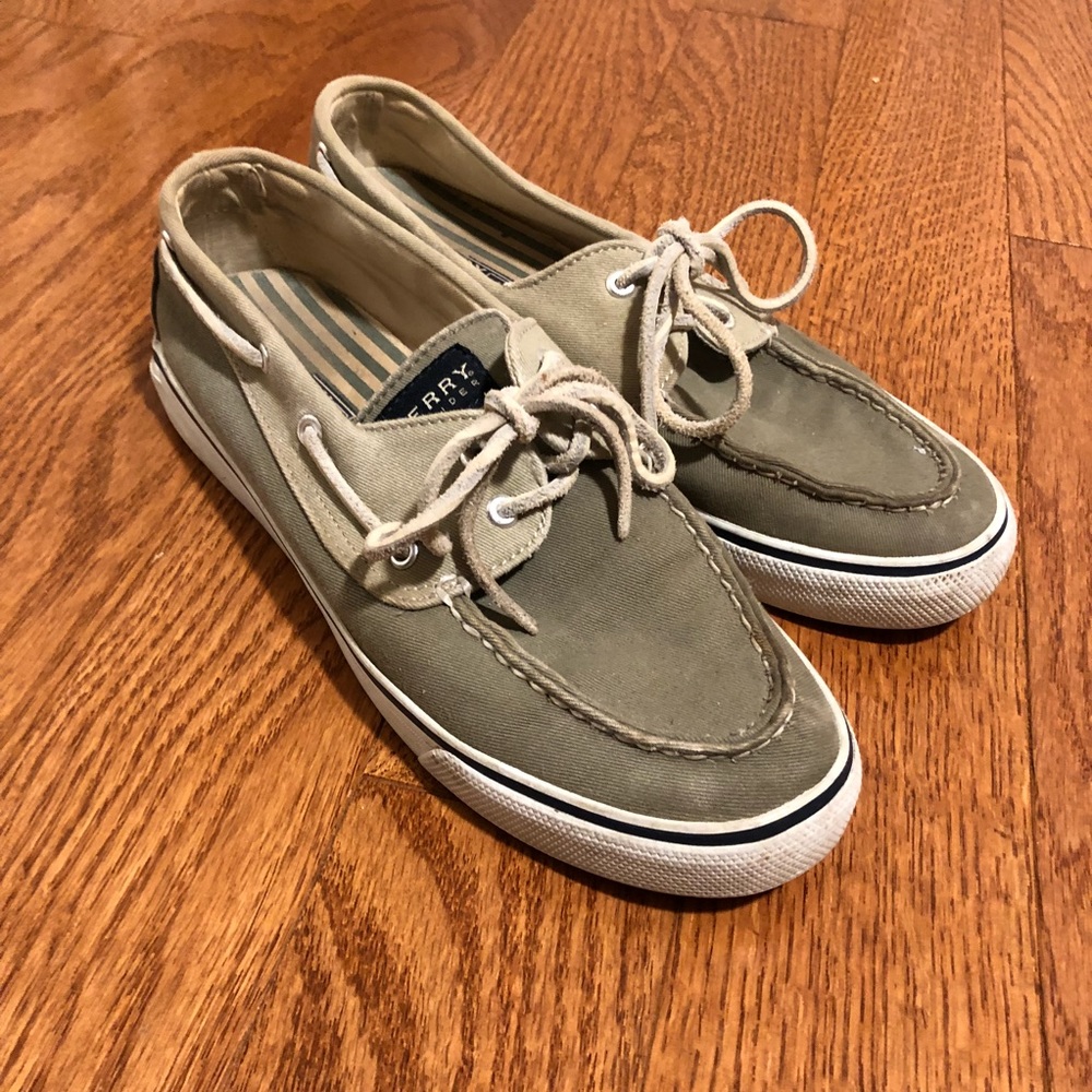 Sperry Top Sider Canvas Boat Shoes
