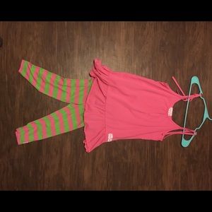 Ruffle Girl Capri outfit