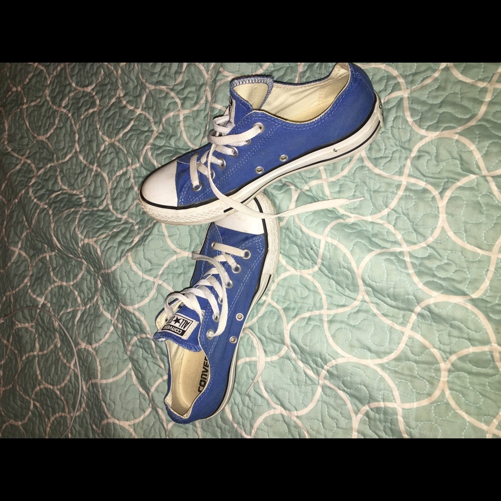 Blue Converse