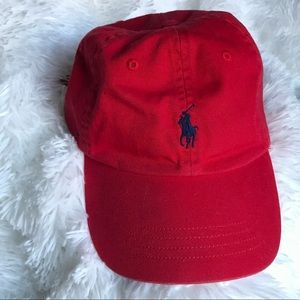 Red Polo Hat