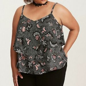 Torrid Strappy Floral Cami