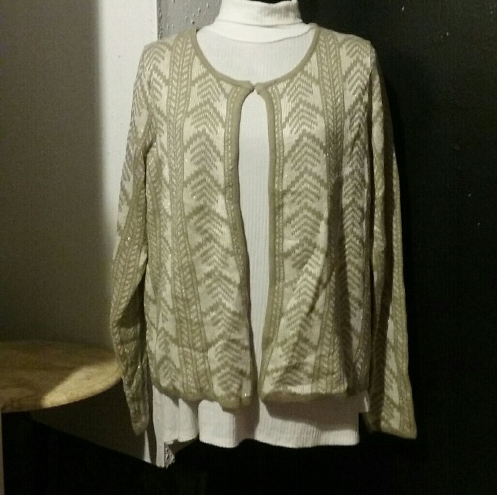 FADED GLORY WOMEN'S SWEATER JACKET