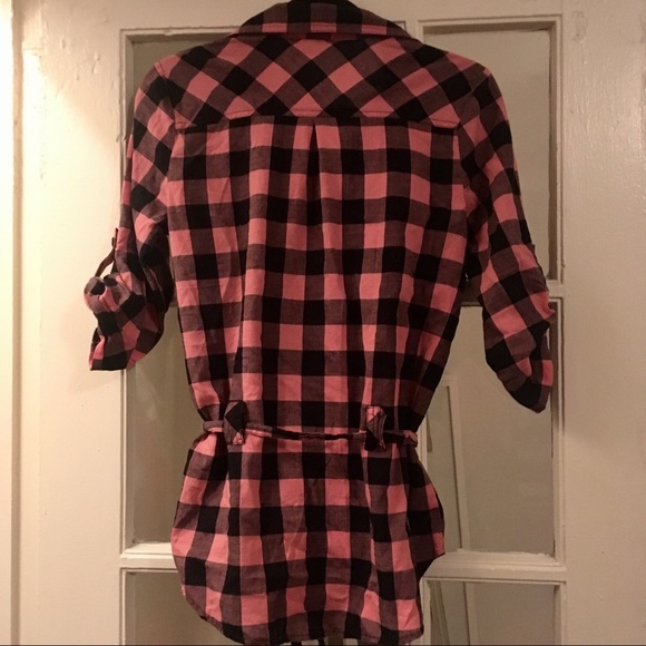 Checkered 3/4 Button Down - Picture 3 of 3