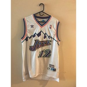 John Stockton Utah Jazz throwback jersey