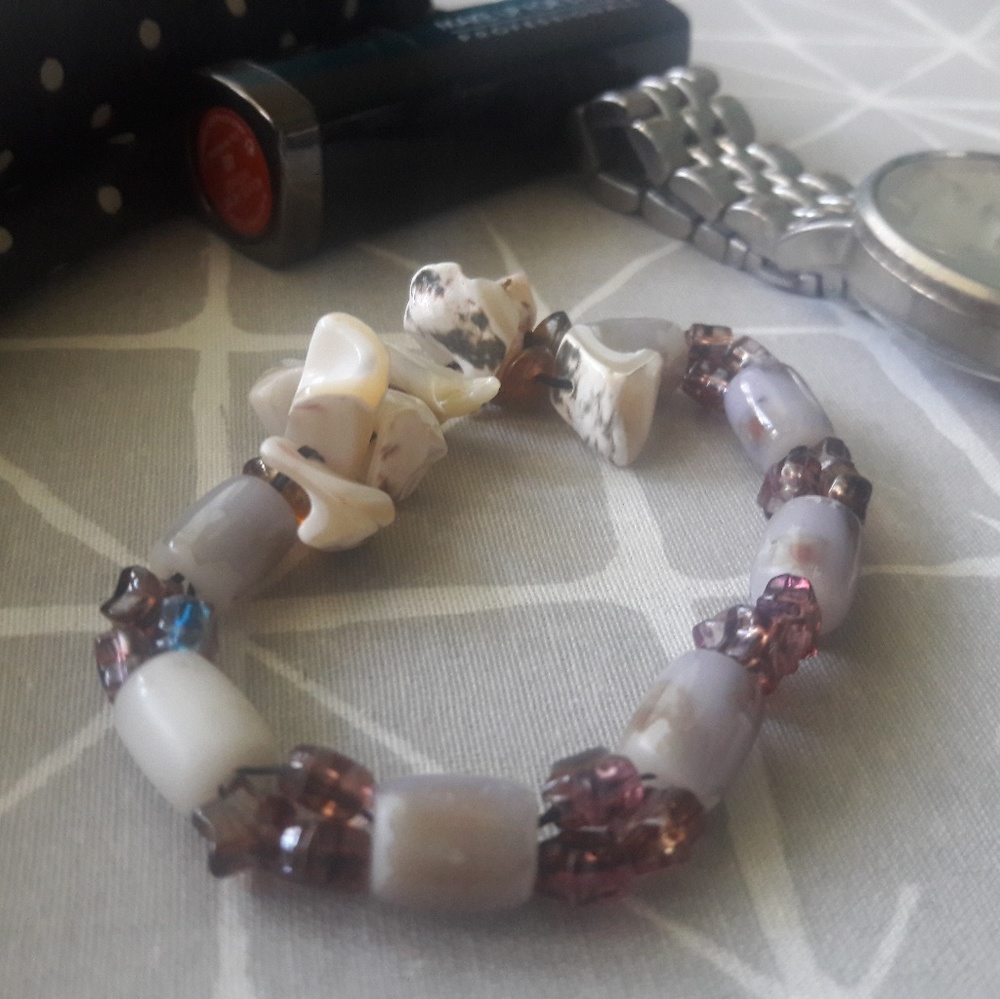Boho beach shells bracelet