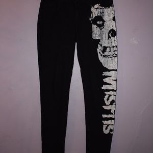 Misfits Goth Skinny Jeans