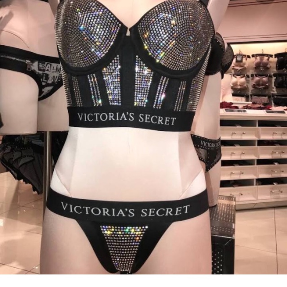 🆕Balmain x Victoria’s Secret Swarovski 34C Corset - Picture 2 of 8