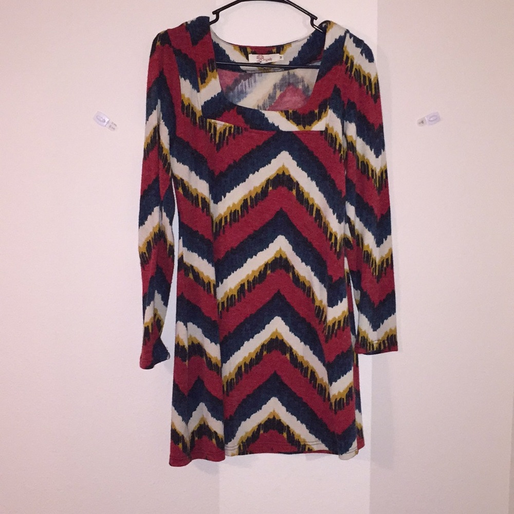 Long sleeve sweater dress