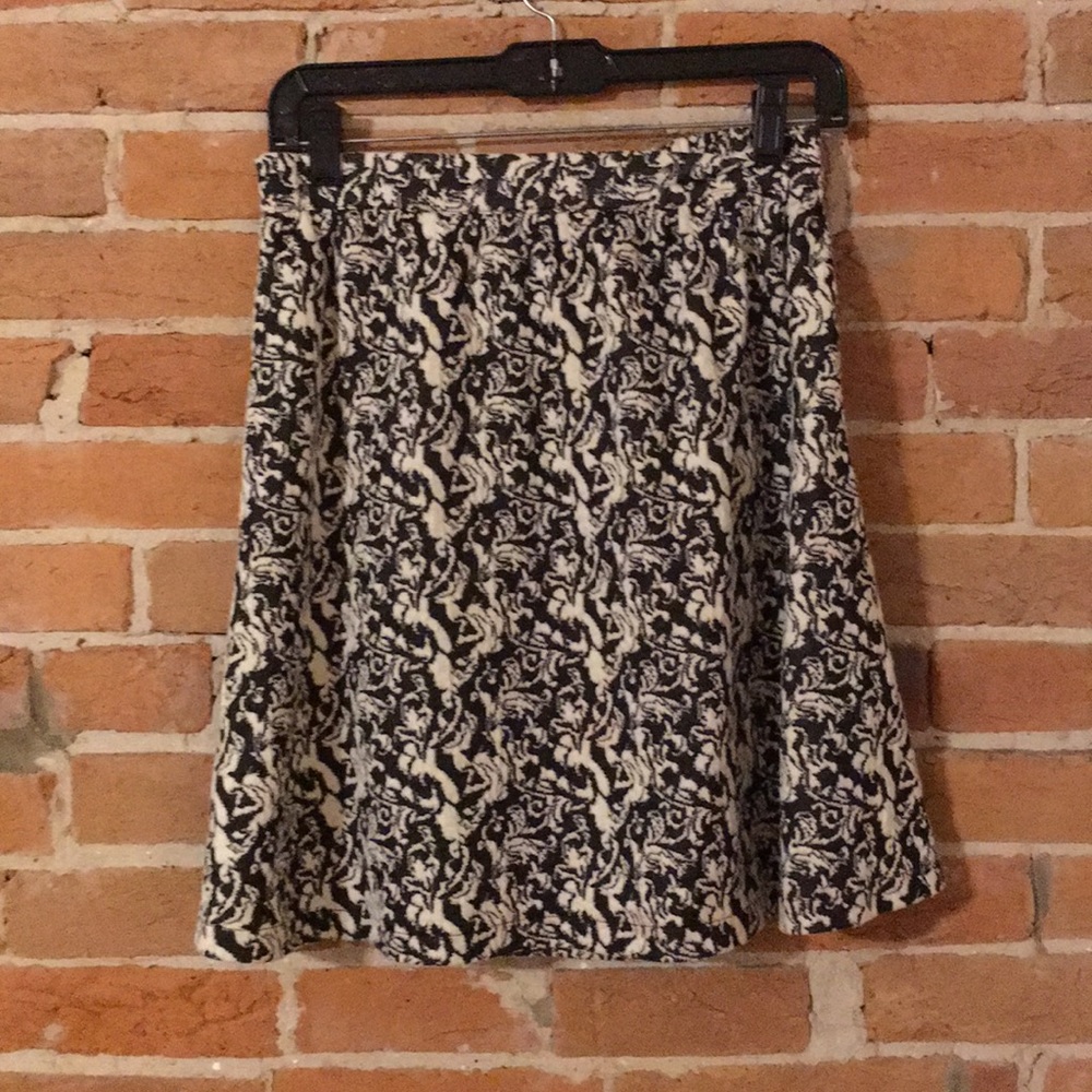 Damask Patterned Skirt