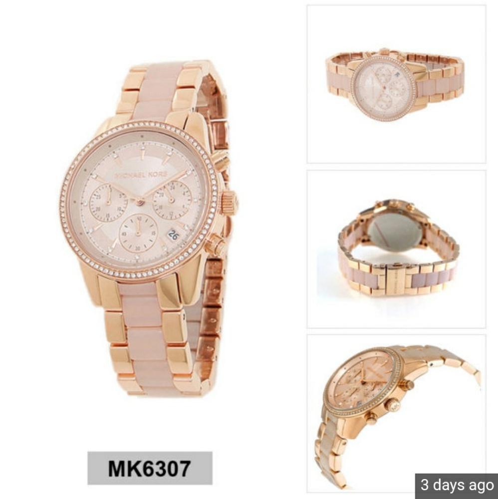 Michael Kors watch rose gold - Picture 3 of 4