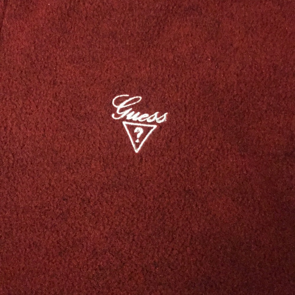 Vintage Guess Jeans fleece quarter-zip
