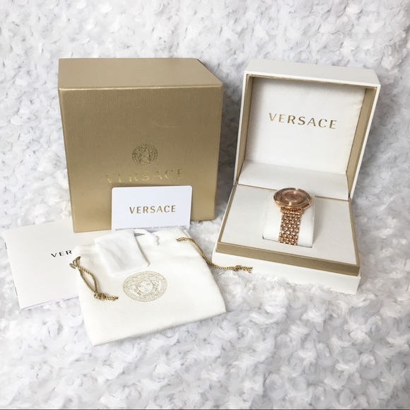 Versace Accessories - AUTHENTIC Versace Venus Rose Gold Watch VFH050013