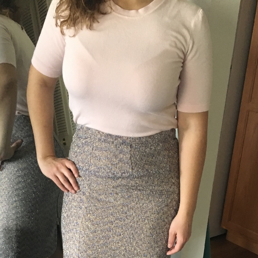 Zara Pink Knit Sweater - Picture 1 of 4