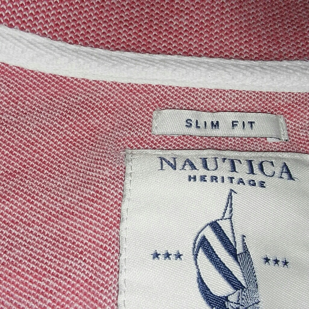 XL Red Náutica Heritage Polo - Picture 4 of 4