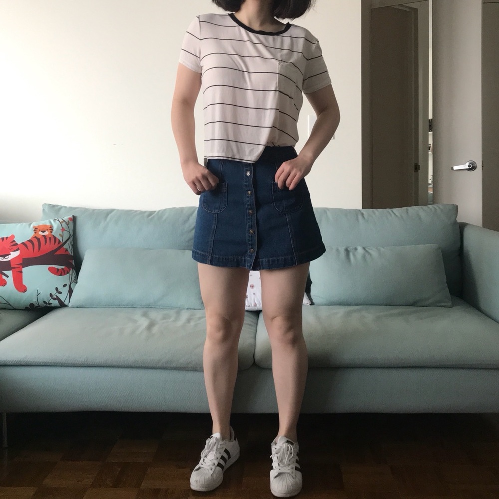 ♻️ Forever 21 denim skirt NWOT