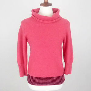 Patagonia Cowl Neck Lambswool Blend Sweater