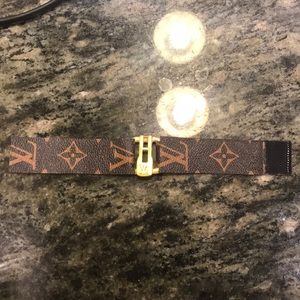 Custom made Louis Vuitton bracelet