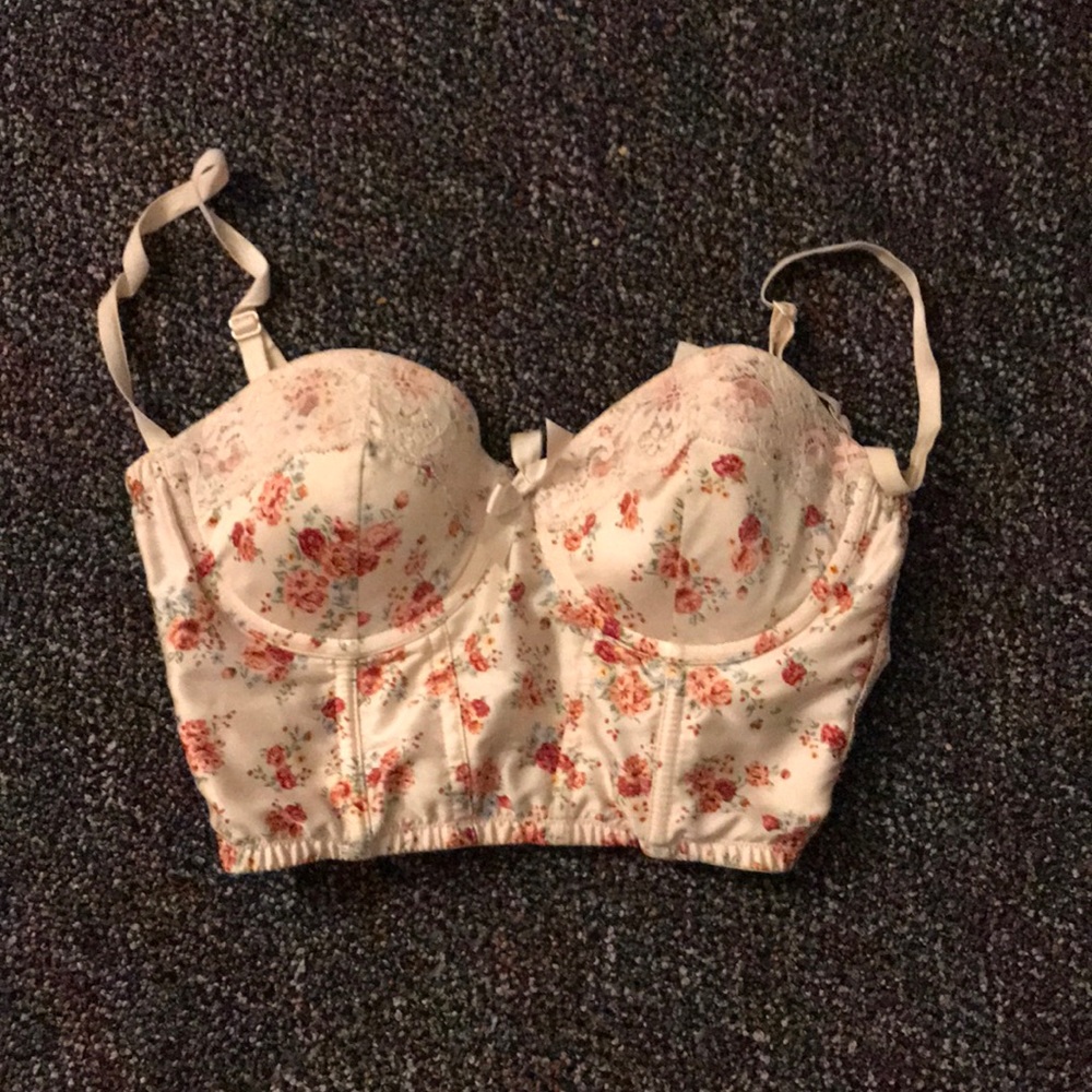 Sexy corset crop top
