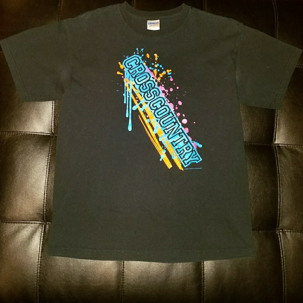 Crosscountry Paint Splatter T-shirt