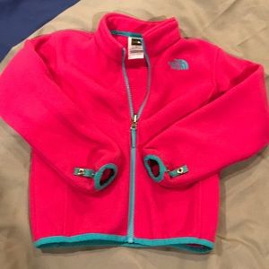 Girls North Face fleece