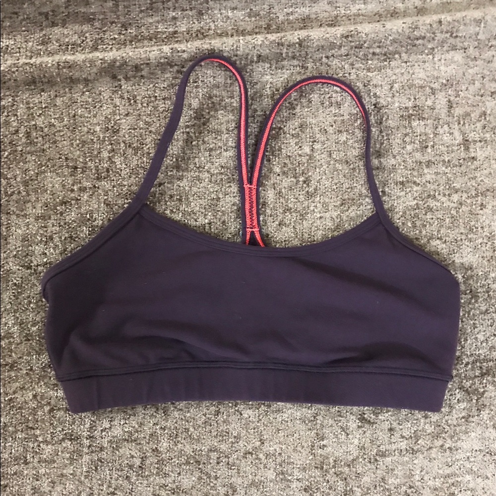 Lululemon flow y bra , size 8