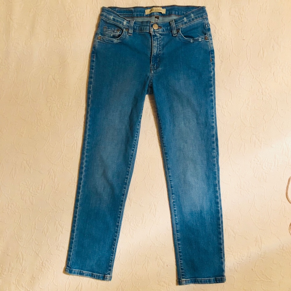 m2f Brand Denim Aquamarine Capris