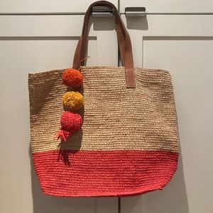 Raffia Beach Bag