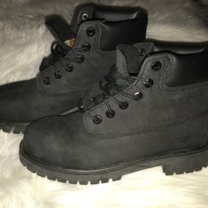 Black Timberland Boots