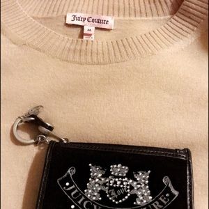 Juicy couture long sleeve & card/key holder