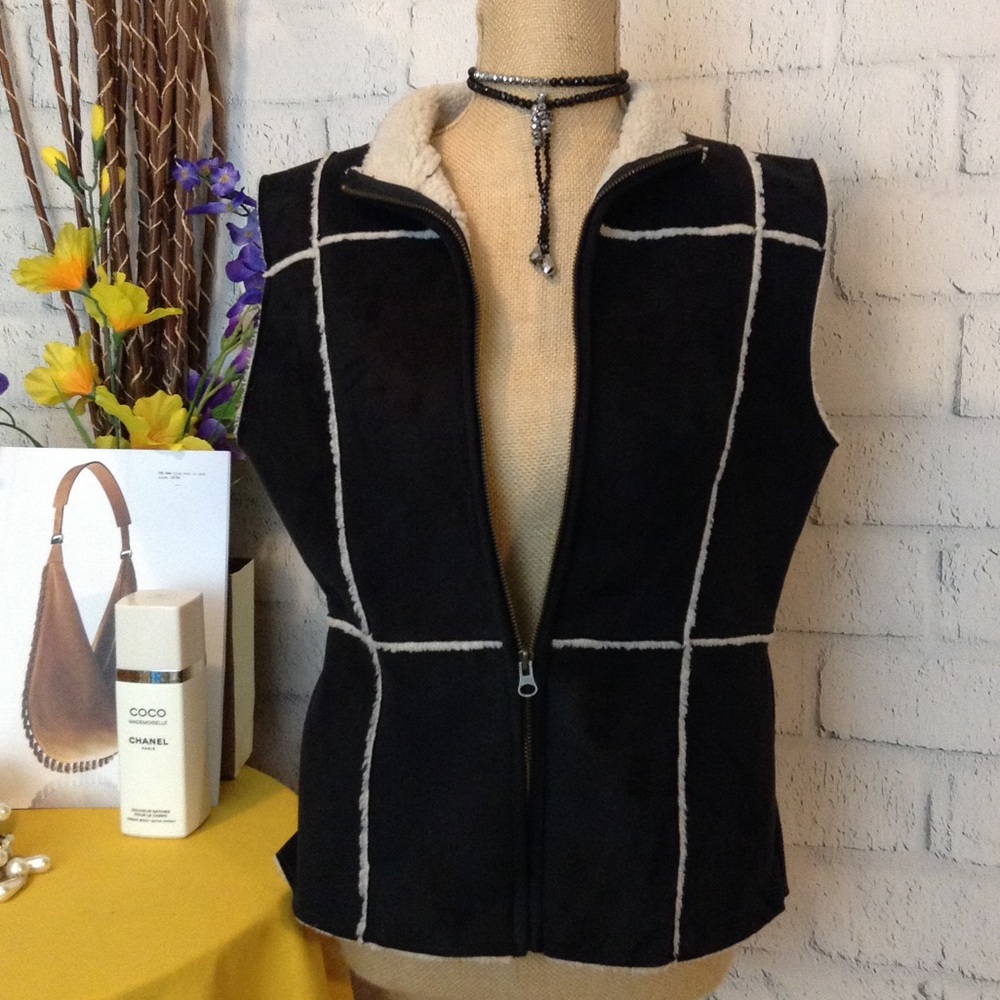 ⬇️ VEGAN SUEDE  VEST💥