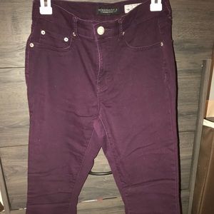 High waisted jeggings