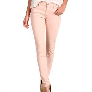James jeans the twiggy jean leggings in peach