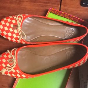 Tory Burch Prescot orange size 10