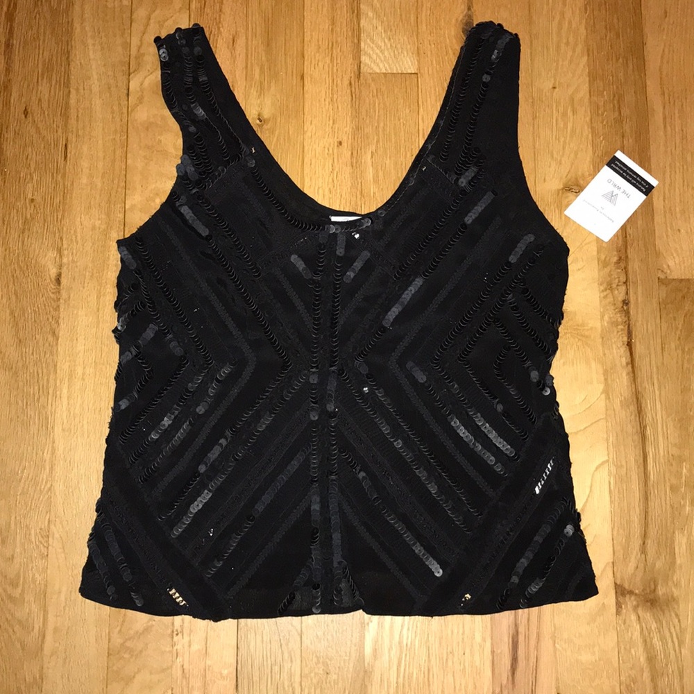 Parker leather trim tank
