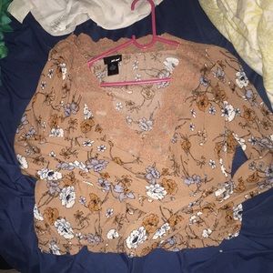 XL Wet Seal long sleeve blouse