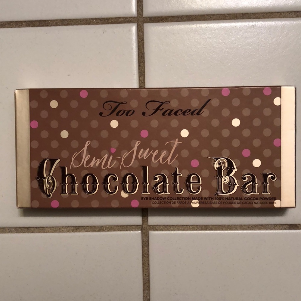 Too Faced Semi sweet chocolate bar