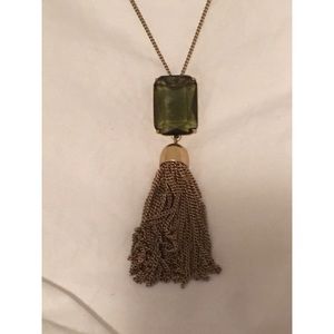 J.crew Long tassel necklace