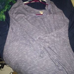 Size L Blu Pepper Tunic HiLow Sweater