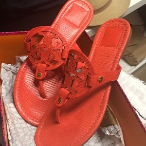 Tory Burch Miller Poppy Red