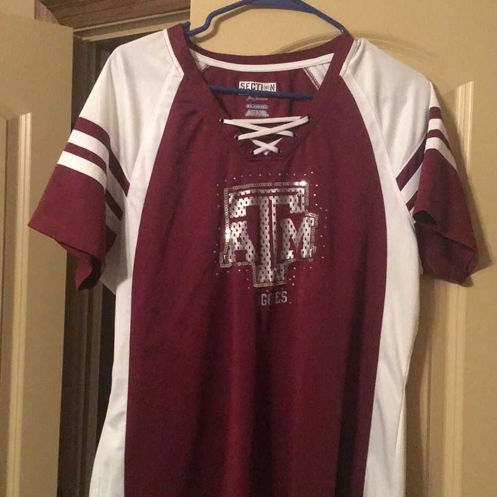 woman’s aggie shirt